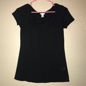 black short sleeve